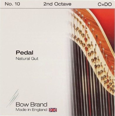 Струна для педальной арфы Bow Brand Pedal Natural Gut 2nd C No.10