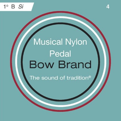 Струна для педальной арфы Bow Brand Pedal Artist Nylon 1st B No.4