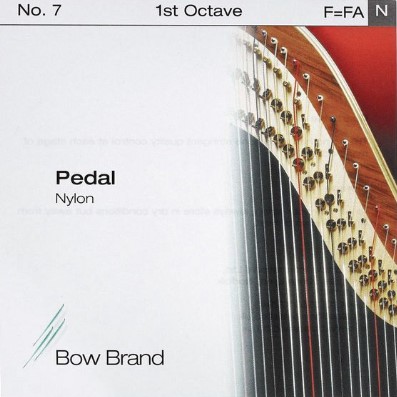 Струна для педальной арфы Bow Brand Pedal Artist Nylon 1st F No.7