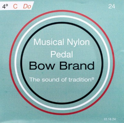 Струна для педальной арфы Bow Brand Pedal Artist Nylon 4th C No.24