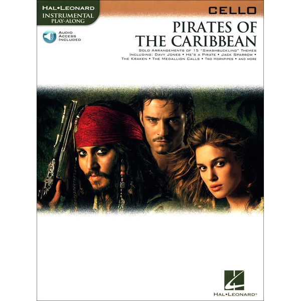 Hal Leonard Pirates Of The Caribbean Cello