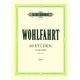 Edition Peters Wohlfahrt 60 Etüden Violine