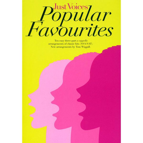 Novello & Co Ltd. Just Voices Popular Favourites