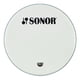 Sonor WP22BL Bass Reso Head White