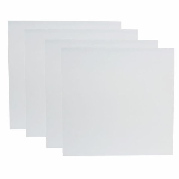 t.akustik Melamine 50 100/100 WH 4pcs