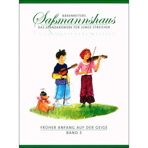 Bärenreiter Saßmannshaus Anfang Geige 3