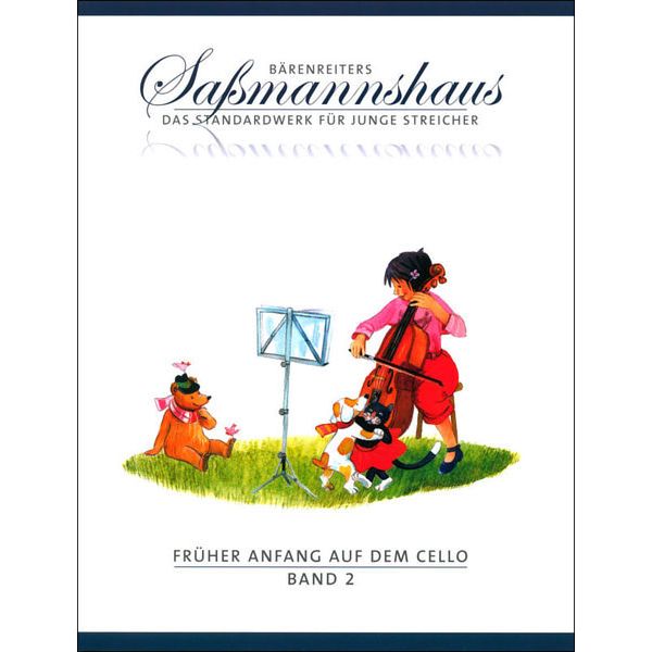 Bärenreiter Saßmannshaus Anfang Cello 2