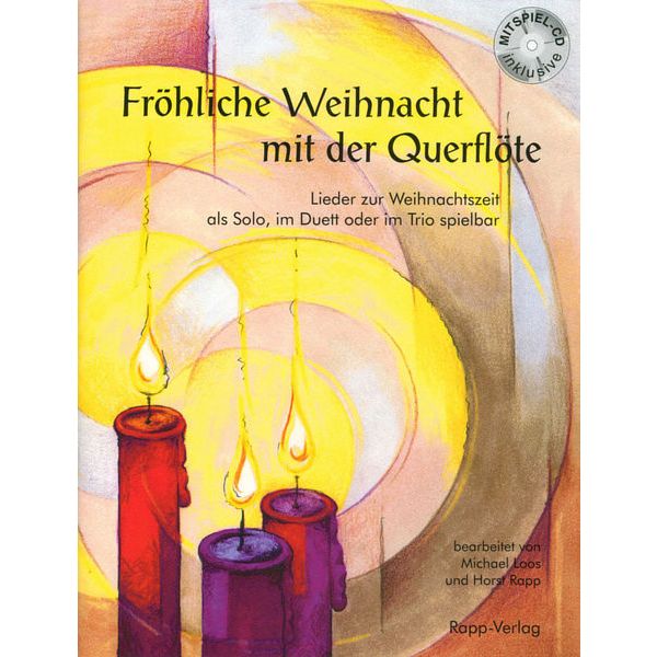 Horst Rapp Verlag Fröhliche Weihnacht Querflöte