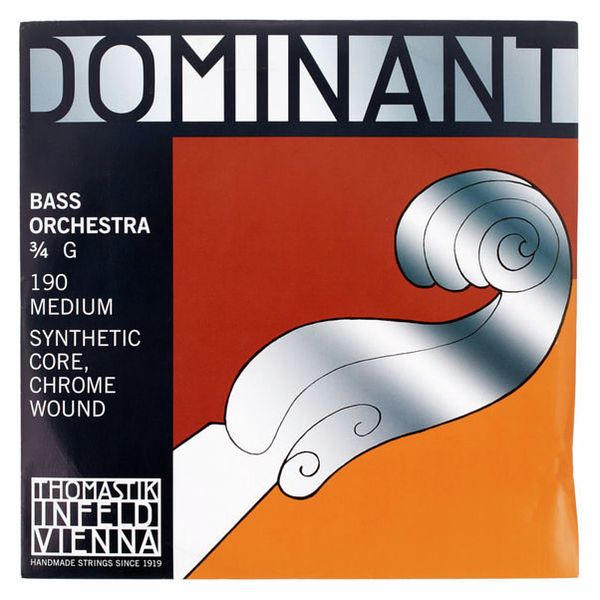 Thomastik 190 Dominant G Bass 3/4