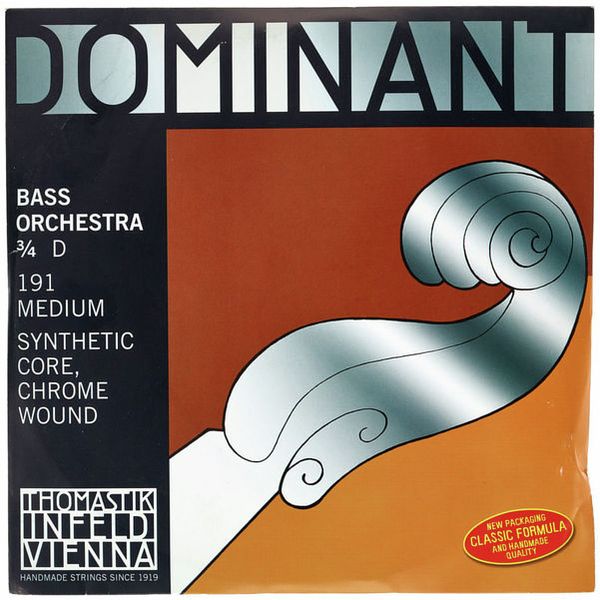 Thomastik 191 Dominant D Bass 3/4