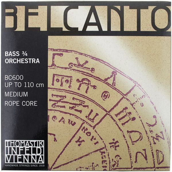 Thomastik BC600 Belcanto Bass 3/4