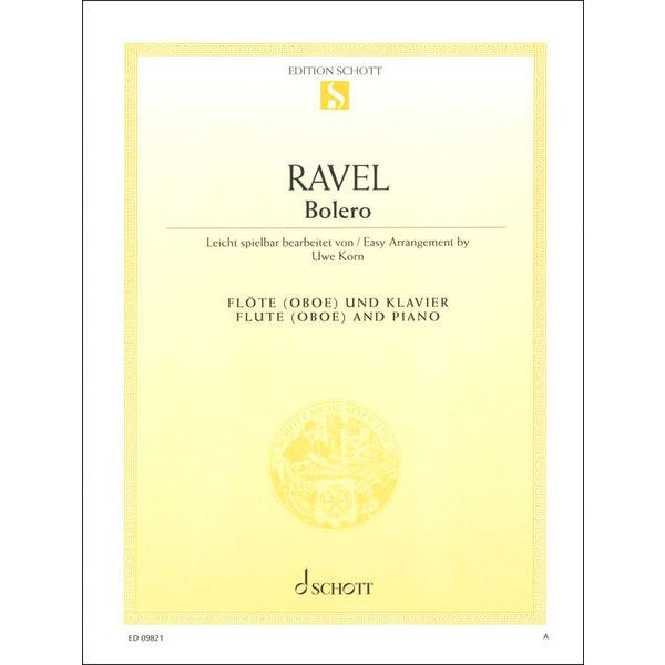 Schott Ravel Bolero Flute