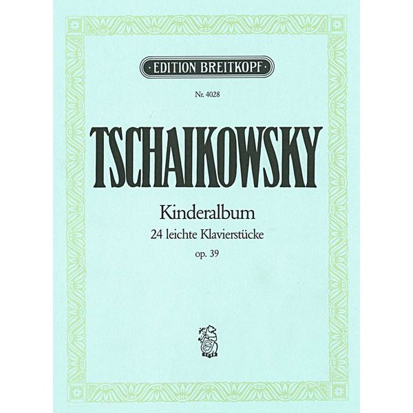 Breitkopf & Härtel Tschaikowsky Kinderalbum