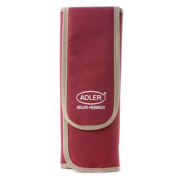 Adler Heinrich Bag for Soprano Recorder red