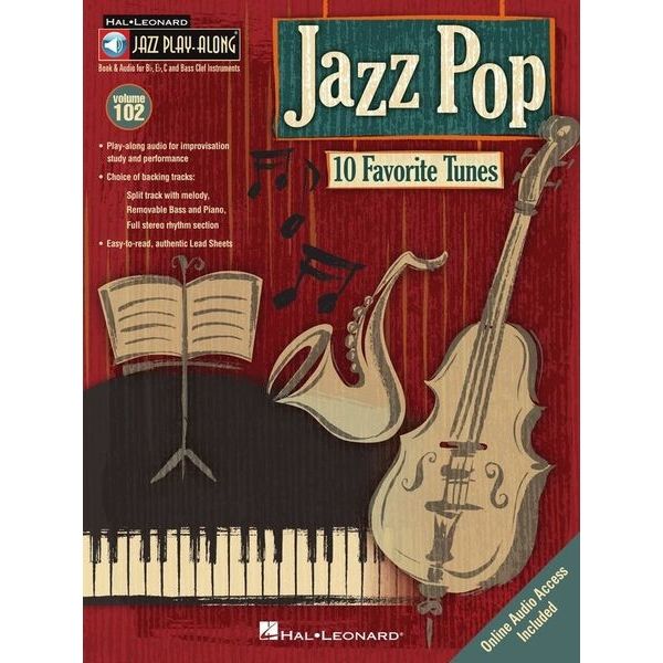 Hal Leonard Jazz Play-Along Jazz Pop
