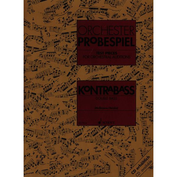 Schott Orchester Probespiel Kontrabas