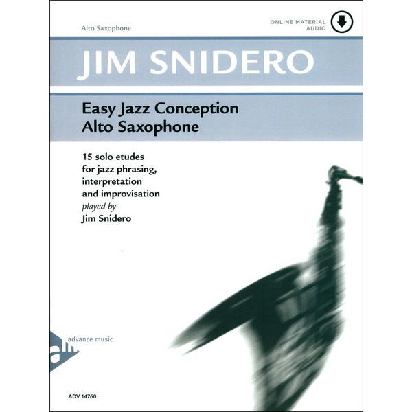 Advance Music Easy Jazz Conception 1 A-Sax
