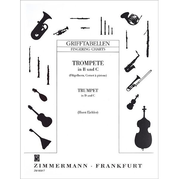 Zimmermann Verlag Grifftabelle Trompete