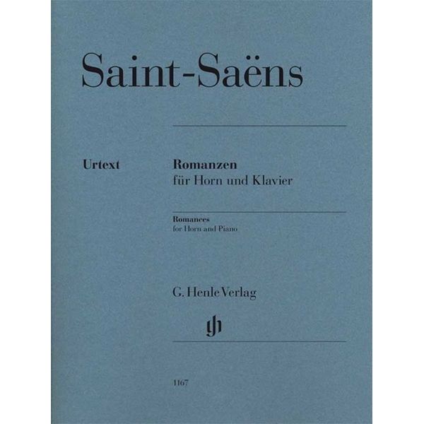 Henle Verlag Saint-Saëns Romanzen Horn