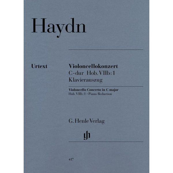 Henle Verlag Haydn Cellokonzert Hob.VIIb:1