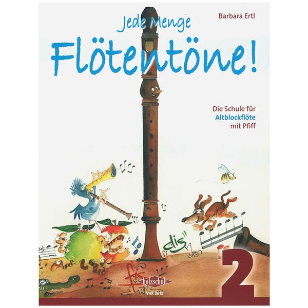 Holzschuh Verlag Jede Menge Flötentöne 2 Alto