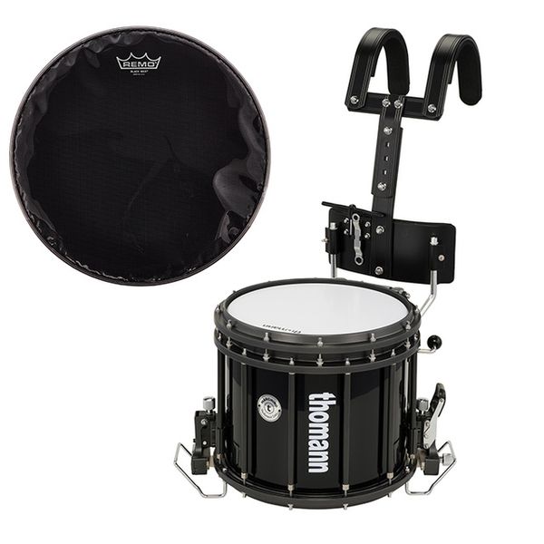 Thomann SD1412BL HT + Remo Black Max