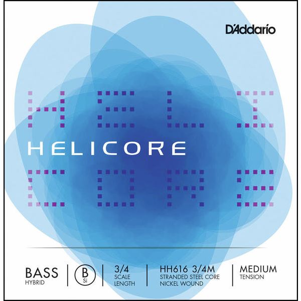 Daddario HH616-3/4M Helicore Bass B Med