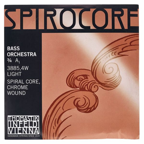 Thomastik 3885.4W Spirocore A Bass 3/4 L