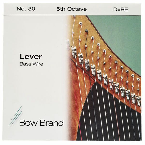 Bow Brand BW 5th D Harp Bass Wire No.30