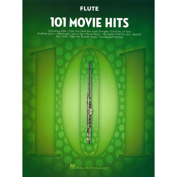 Hal Leonard 101 Movie Hits For Flute
