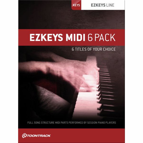 Toontrack EZkeys Midi 6 Pack