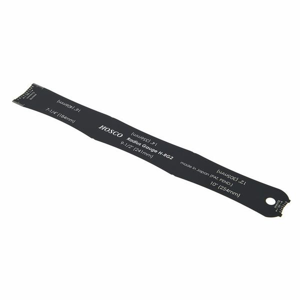 Maxparts Fretboard Radius Ruler BK
