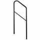 Stageworx Stair Railing 2 Steps 60cm Bk
