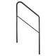 Stageworx Stair Railing 3 - 4 Steps Bk
