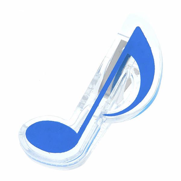 agifty Music Clip Eight Note Blue