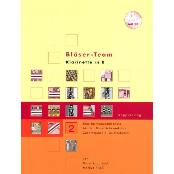 Horst Rapp Verlag Bläser-Team 2 Clarinet