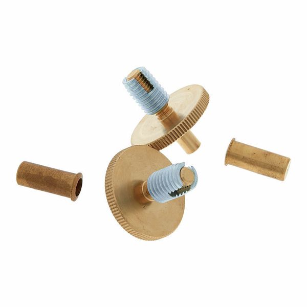 Petz Bass Bridge Screws Brass