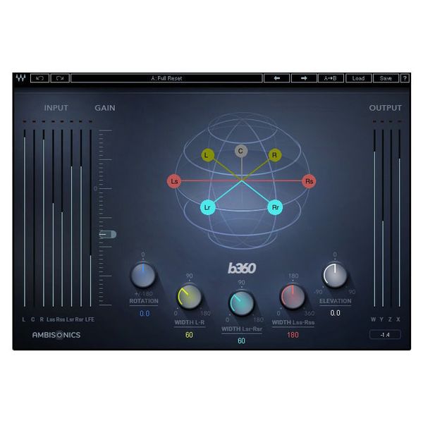 Waves B360 Ambisonics Encoder