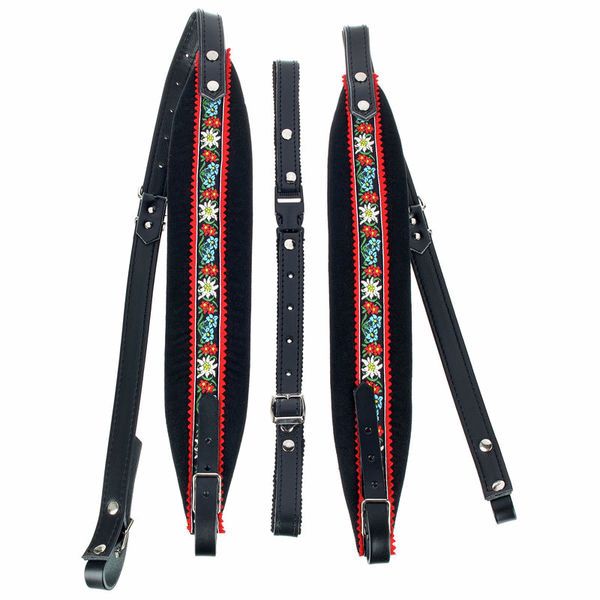 Thomann 70 Pro Acc. Strap Flower Black