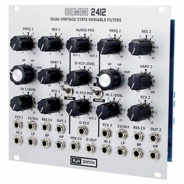 AJH Synth Gemini 2412 Dual SVF silver