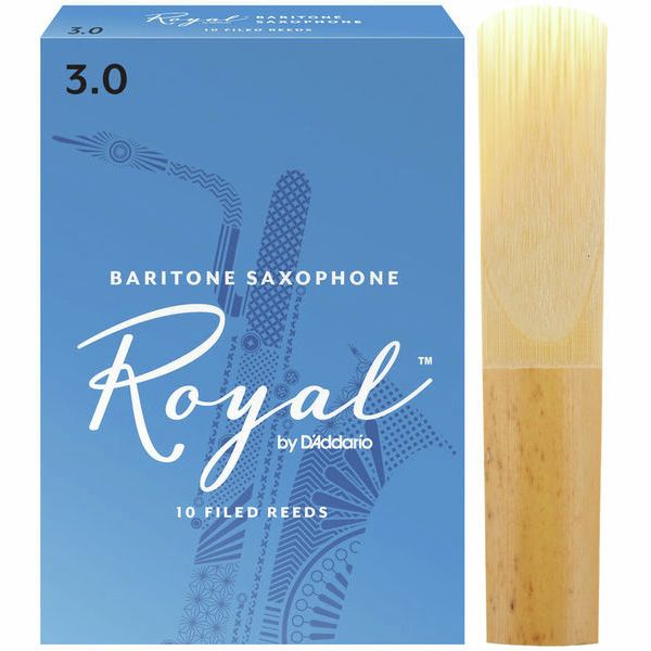 DAddario Woodwinds Royal Baritone Saxophone 3.0