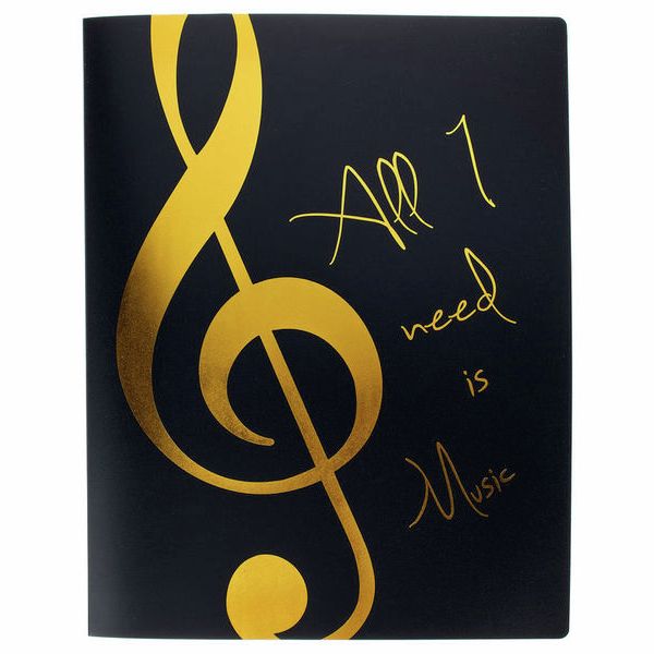 agifty Music Folder Gold Ring