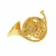 Art of Music Pin French Horn