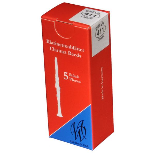 AW Woodwinds 411 Bass Clarinet Boehm 3.5