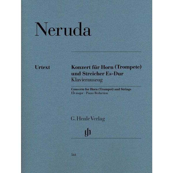 Henle Verlag Neruda Konzert Horn (Trompete)