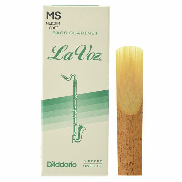 DAddario Woodwinds La Voz Bass Clarinet MS