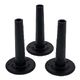 No Nuts Cymbal Sleeves 3pcs Black