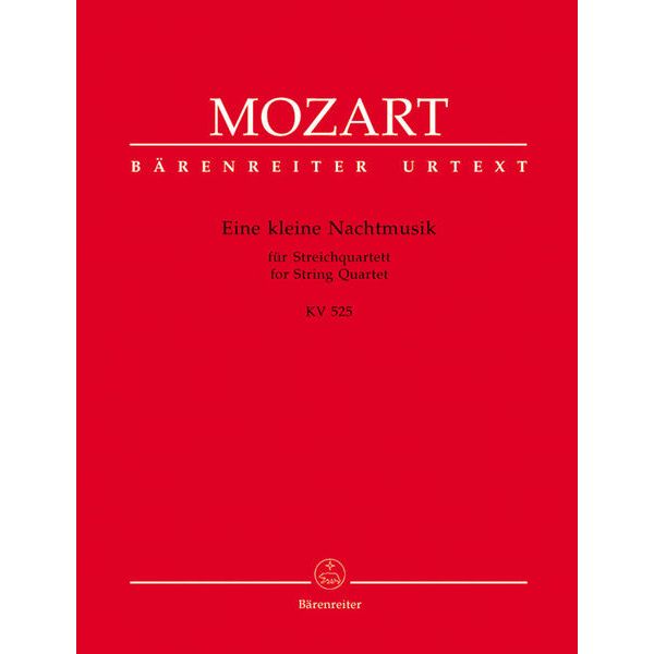 Bärenreiter Mozart Nachtmusik Streichqt.