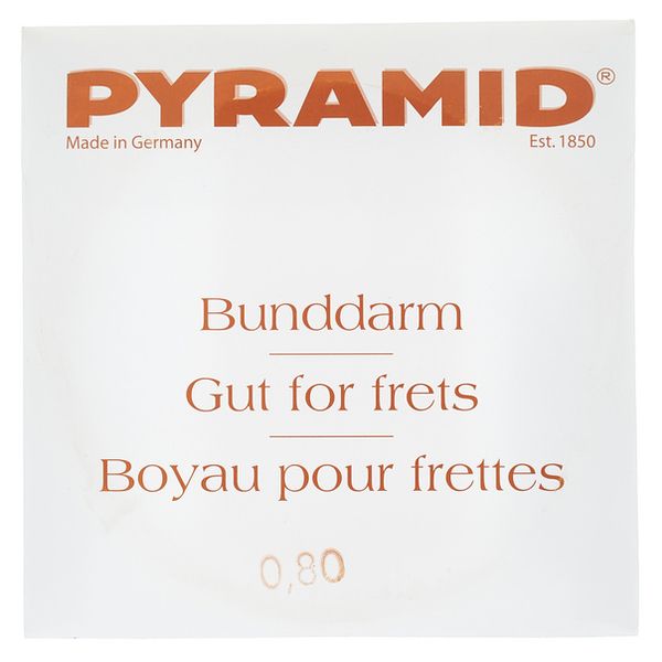 Pyramid Fret Gut Diameter 0,80mm