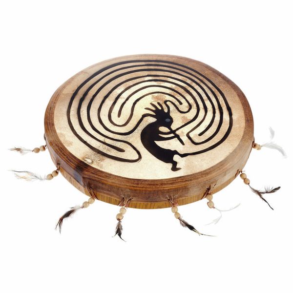 Terre Shaman Drum 35cm Kokopelli